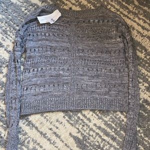 COPY - NWT NY&C grey knit sweater size small